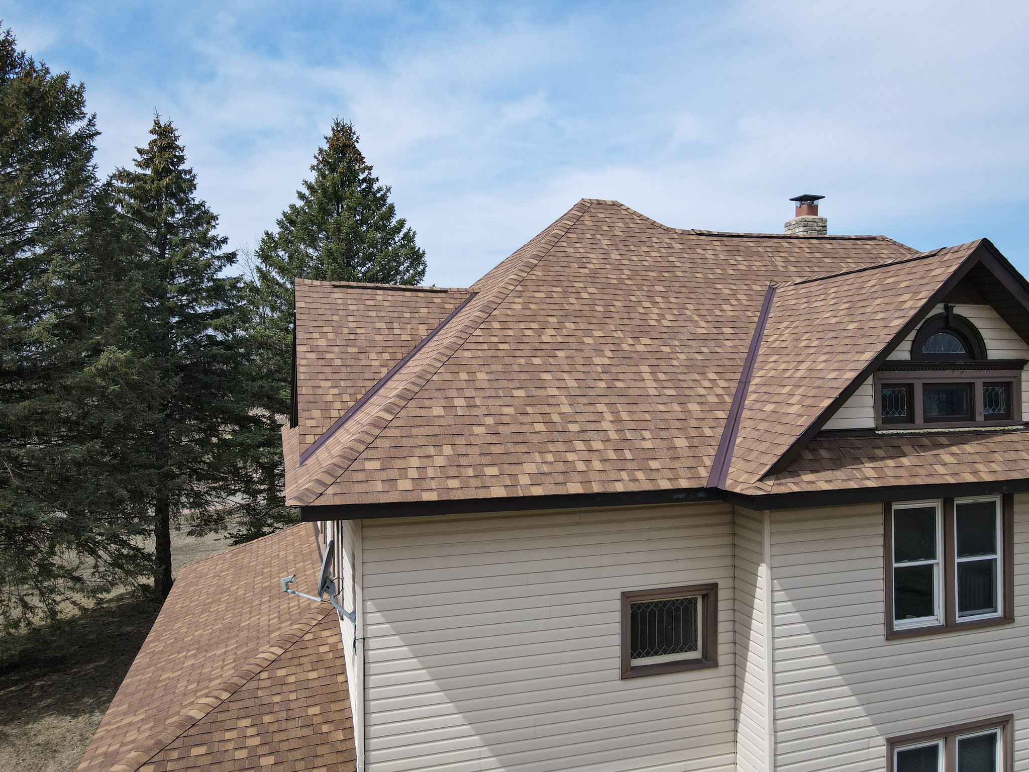New residential roof installation at Baylor Park in Norwood Young America, MN