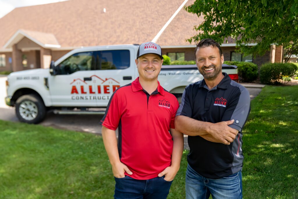 Allied Construction owners, Adam and Eric.